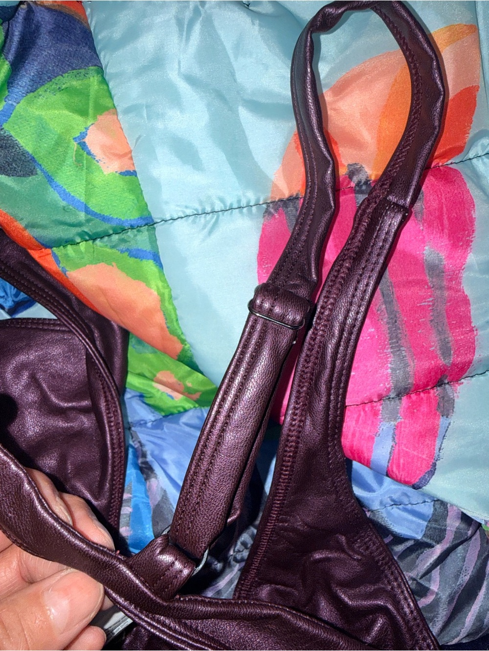 Wicked Weasel two piece wet-look bikini size XS - Picture 6 of 8